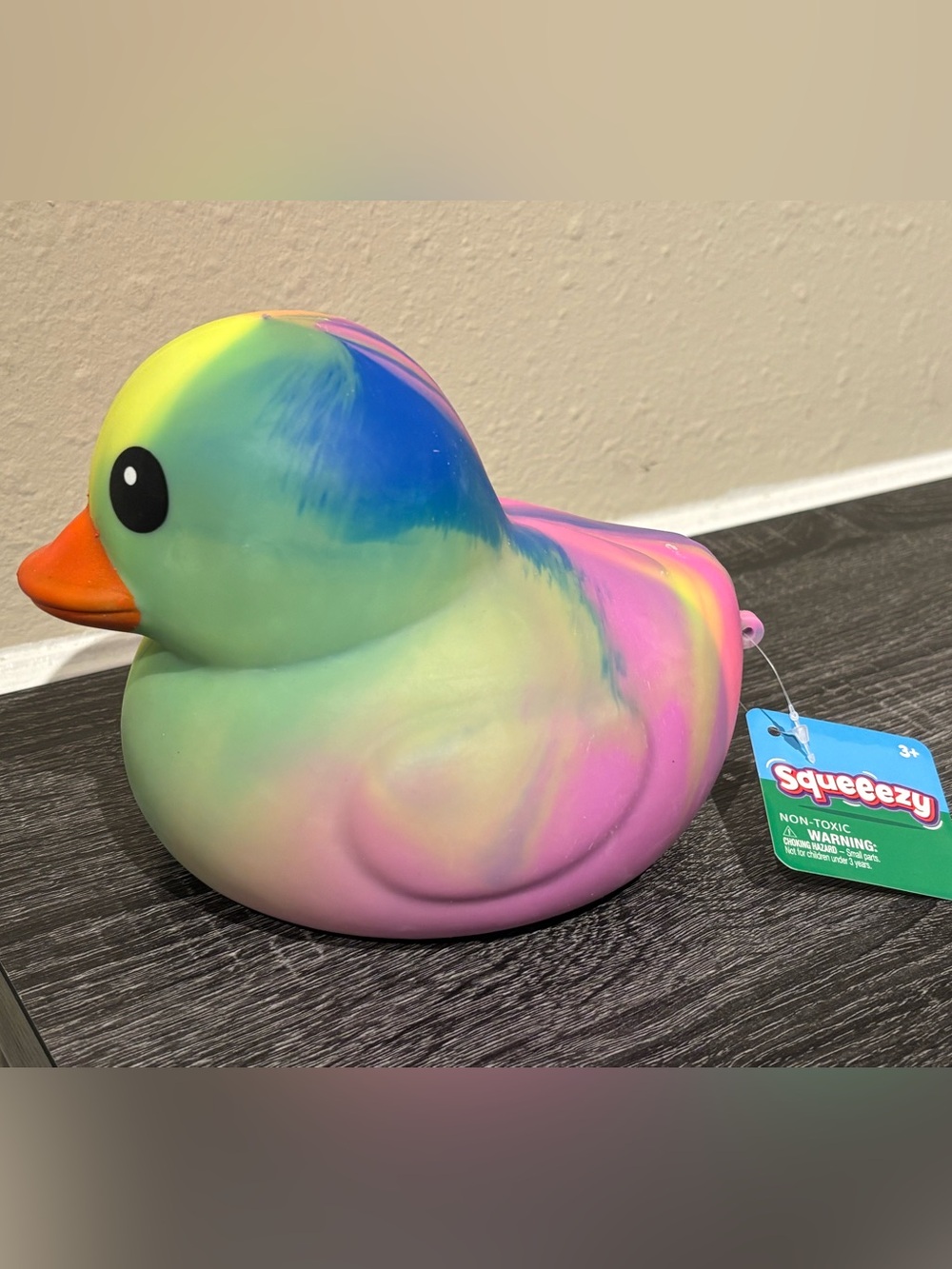 Sunny Days Tied Dye Jumbo Squishy Duck